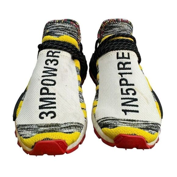 Size 6 - adidas Pharrell x NMD Human Race Trail Solar Pack - Picture 6 of 9